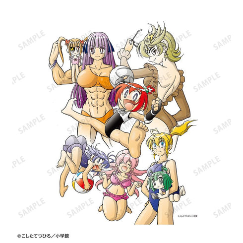 『炎の闘球女 ドッジ弾子』原作イラスト F3号キャンバスボード ver.C