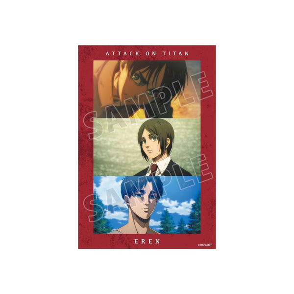 『進撃の巨人』エレン 場面写クリアカード