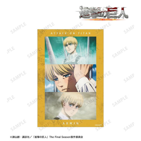 "Attack on Titan" Armin Scene Clear Card