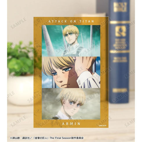 "Attack on Titan" Armin Scene Clear Card