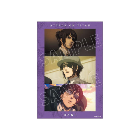 "Attack on Titan" Hanji Scene Clear Card