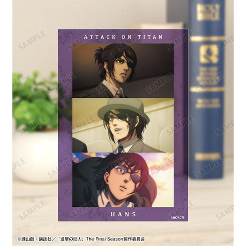 "Attack on Titan" Hanji Scene Clear Card