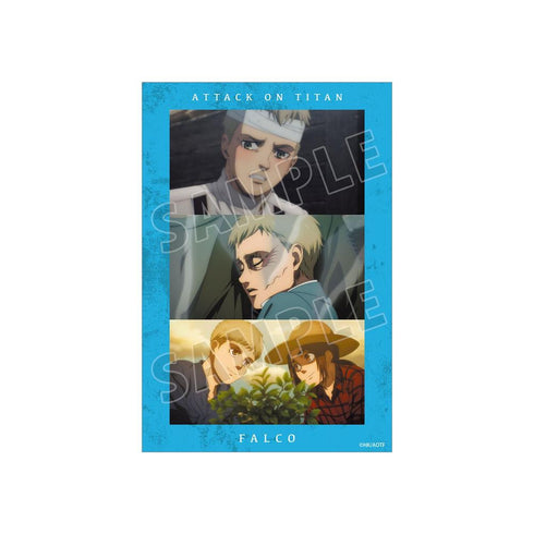 "Attack on Titan" Falco Scene Clear Card