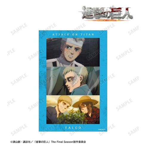 "Attack on Titan" Falco Scene Clear Card