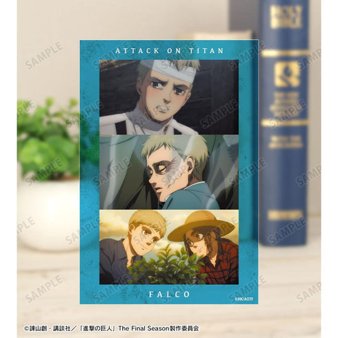 "Attack on Titan" Falco Scene Clear Card
