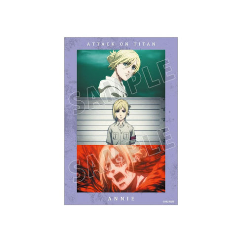 "Attack on Titan" Annie Scene Clear Card