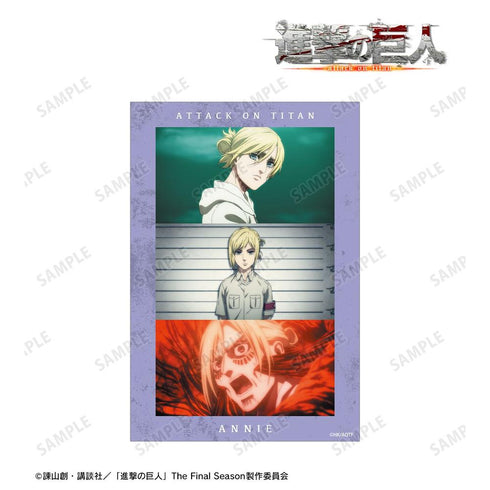 "Attack on Titan" Annie Scene Clear Card