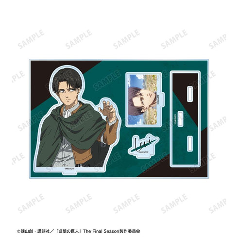 『進撃の巨人』リヴァイ パーツ付きBIGアクリルスタンド vol.3【202608再販】
