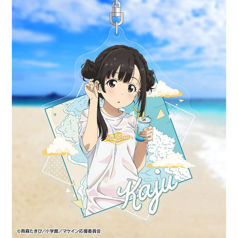《輸家女主角太多了!》全新繪製 溫水佳樹 海灘約會版 BIG 壓克力鑰匙圈