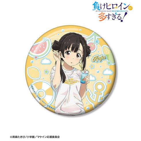 《输家女主角太多了!》全新绘制 温水佳树 海滩约会版 100mm徽章