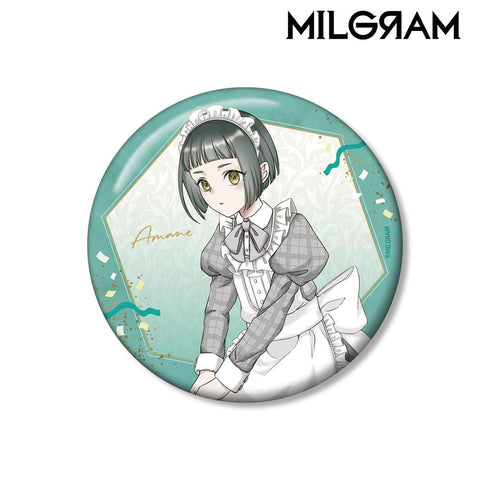 《MILGRAM -米爾格拉姆-》全新繪製 亞曼奈 6週年紀念版 100mm徽章