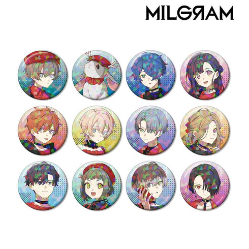 《MILGRAM -米尔格拉姆-》全新绘制 5周年纪念版 全息卡片徽章(单位/盒)