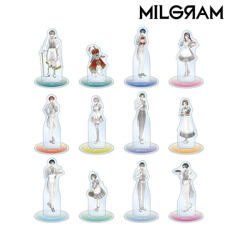 『MILGRAM -ミルグラム-』描き下ろし 6th Anniversary ver. トレーディングアクリルスタンド(単位/BOX)