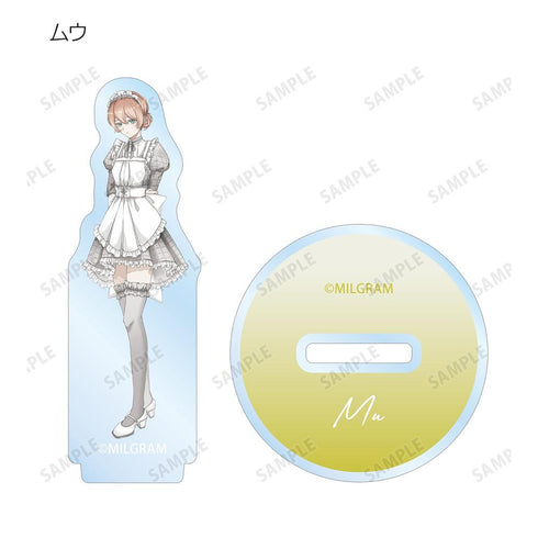 『MILGRAM -ミルグラム-』描き下ろし 6th Anniversary ver. トレーディングアクリルスタンド(単位/BOX)
