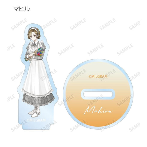『MILGRAM -ミルグラム-』描き下ろし 6th Anniversary ver. トレーディングアクリルスタンド(単位/BOX)