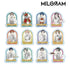 《MILGRAM -米尔格拉姆-》全新绘制 6周年纪念版 透明模切贴纸(单位/盒)