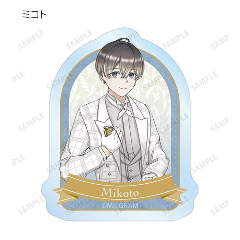 《MILGRAM -米尔格拉姆-》全新绘制 6周年纪念版 透明模切贴纸(单位/盒)