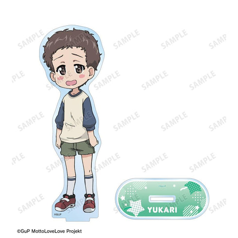 "Girls und Panzer: More Love-Love Operation!" Yukari Akiyama (10 Years Ago) BIG Acrylic Stand