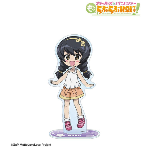 "Girls und Panzer: More Love-Love Operation!" Asako Reizei (10 Years Ago) BIG Acrylic Stand