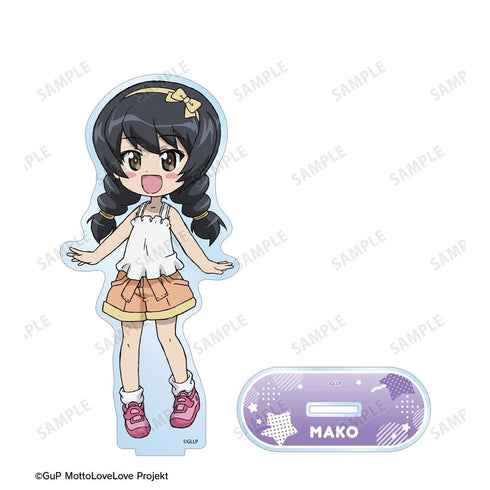 "Girls und Panzer: More Love-Love Operation!" Asako Reizei (10 Years Ago) BIG Acrylic Stand