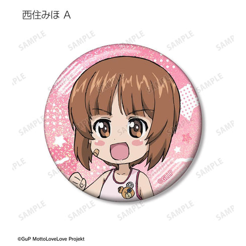 "Girls & Panzer: More Love-Love Operation!" Trading Hologram Pin Badges (Sold by the box)