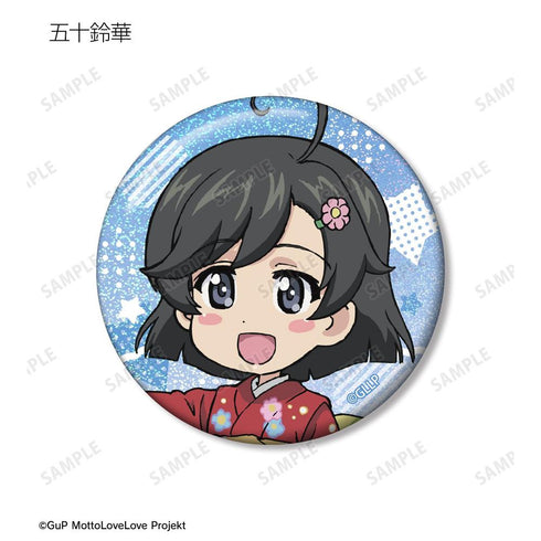 "Girls & Panzer: More Love-Love Operation!" Trading Hologram Pin Badges (Sold by the box)