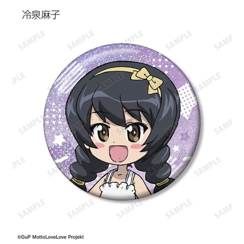 "Girls & Panzer: More Love-Love Operation!" Trading Hologram Pin Badges (Sold by the box)