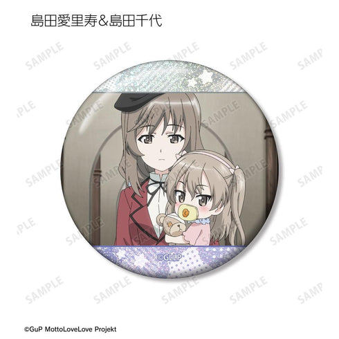 "Girls & Panzer: More Love-Love Operation!" Trading Hologram Pin Badges (Sold by the box)