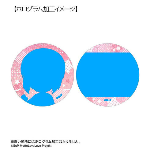 "Girls & Panzer: More Love-Love Operation!" Trading Hologram Pin Badges (Sold by the box)