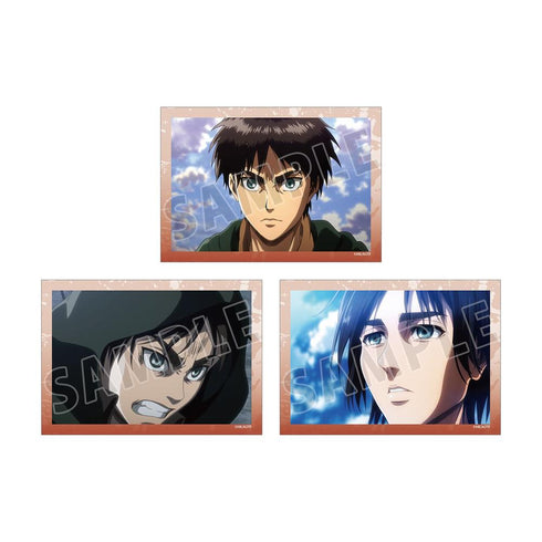 『進撃の巨人』エレン 場面写ブロマイド3枚セット vol.3