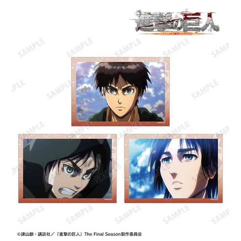 『進撃の巨人』エレン 場面写ブロマイド3枚セット vol.3【202607再販】