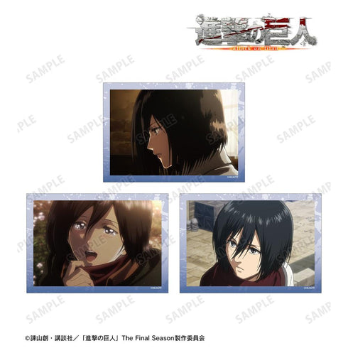『進撃の巨人』ミカサ 場面写ブロマイド3枚セット vol.3【202607再販】