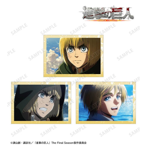 『進撃の巨人』アルミン 場面写ブロマイド3枚セット vol.2【202607再販】