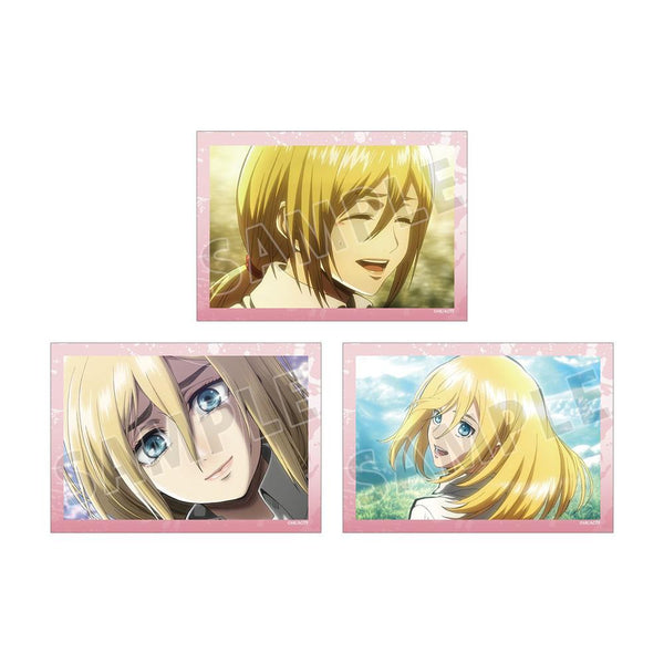 『進撃の巨人』ヒストリア 場面写ブロマイド3枚セット