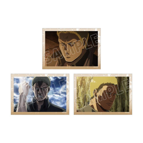 『進撃の巨人』ライナー 場面写ブロマイド3枚セット vol.3