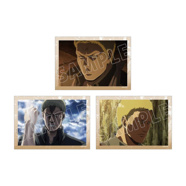 『進撃の巨人』ライナー 場面写ブロマイド3枚セット vol.3