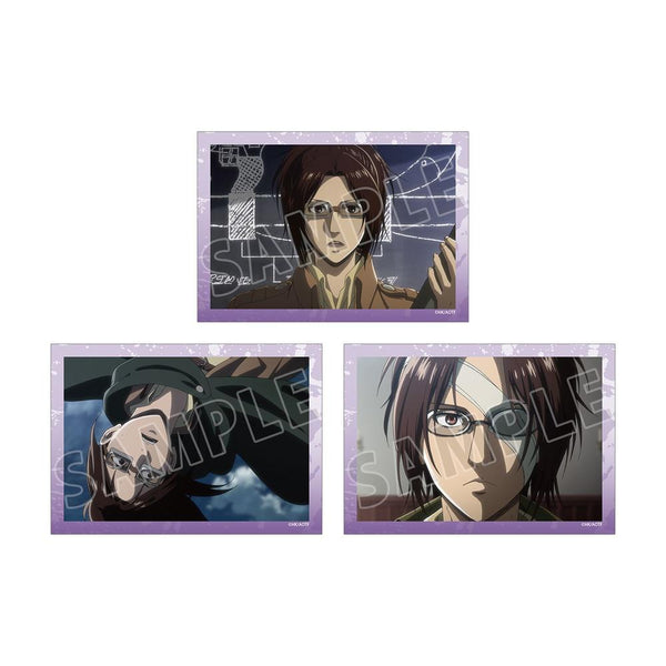 『進撃の巨人』ハンジ 場面写ブロマイド3枚セット vol.3