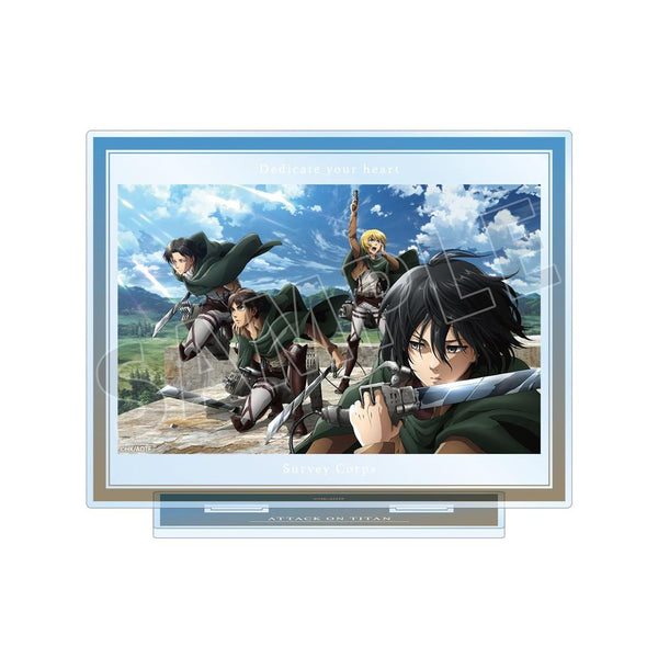 『進撃の巨人』集合 雑誌イラスト BIGアクリルスタンド ver.A