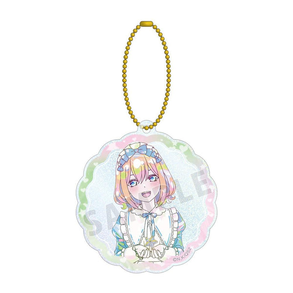 『五等分の花嫁*』描き下ろし 中野四葉 星空メイドver. Ani-Art KAWAII label グリッターアクリルキーホルダー