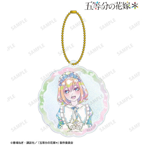 『五等分の花嫁*』描き下ろし 中野四葉 星空メイドver. Ani-Art KAWAII label グリッターアクリルキーホルダー