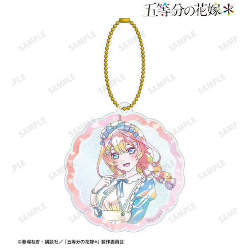 『五等分の花嫁*』描き下ろし 中野五月 星空メイドver. Ani-Art KAWAII label グリッターアクリルキーホルダー