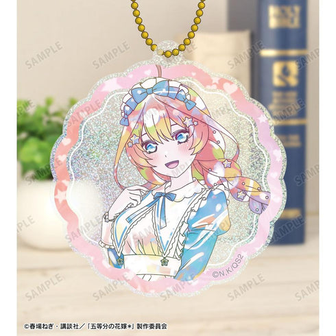『五等分の花嫁*』描き下ろし 中野五月 星空メイドver. Ani-Art KAWAII label グリッターアクリルキーホルダー