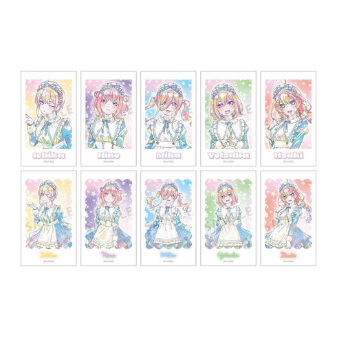 『五等分の花嫁*』描き下ろし 星空メイドver. トレーディング Ani-Art KAWAII label Ani-Frame(単位/BOX)