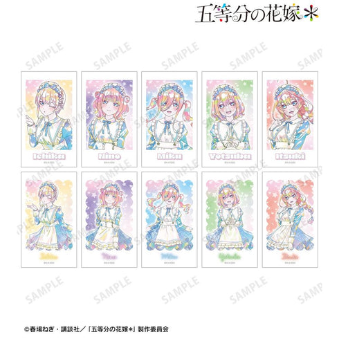 『五等分の花嫁*』描き下ろし 星空メイドver. トレーディング Ani-Art KAWAII label Ani-Frame(単位/BOX)