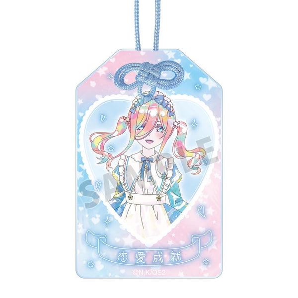 『五等分の花嫁*』描き下ろし 中野三玖 星空メイドver. Ani-Art KAWAII label アクリルお守り