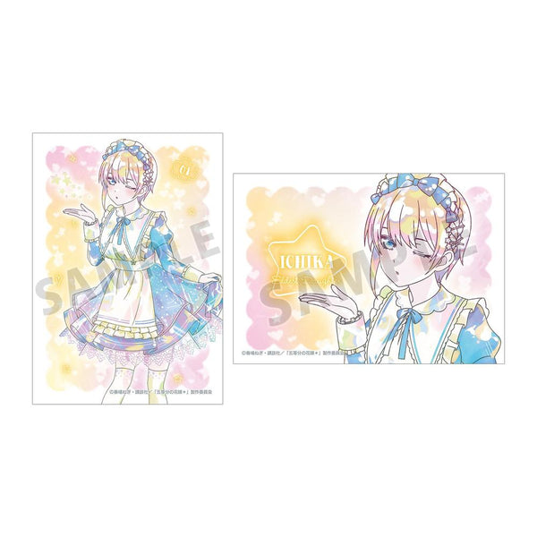 『五等分の花嫁*』描き下ろし 中野一花 星空メイドver. Ani-Art KAWAII label ブロマイド2枚セット