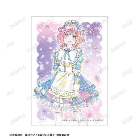 『五等分の花嫁*』描き下ろし 中野二乃 星空メイドver. Ani-Art KAWAII label ブロマイド2枚セット