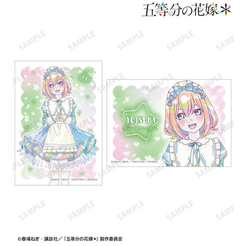 『五等分の花嫁*』描き下ろし 中野四葉 星空メイドver. Ani-Art KAWAII label ブロマイド2枚セット