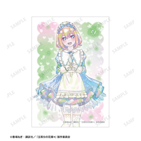 『五等分の花嫁*』描き下ろし 中野四葉 星空メイドver. Ani-Art KAWAII label ブロマイド2枚セット