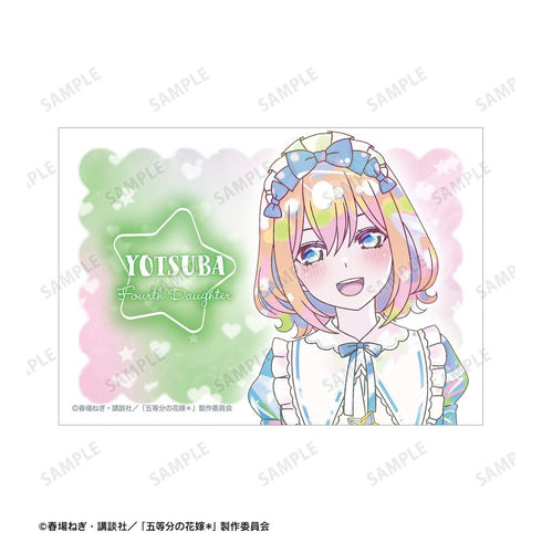『五等分の花嫁*』描き下ろし 中野四葉 星空メイドver. Ani-Art KAWAII label ブロマイド2枚セット